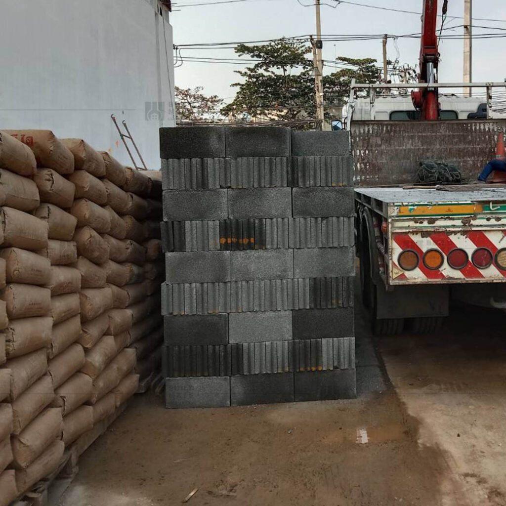 รีวิวส่งสินค้าอิฐบล็อก